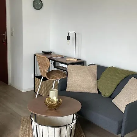 Апартаменты T A 5mn Euro Airport Avec Terrasse